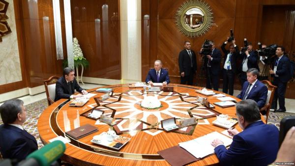 Five Central Asian Leaders Discuss Aral Sea In Turkmenistan